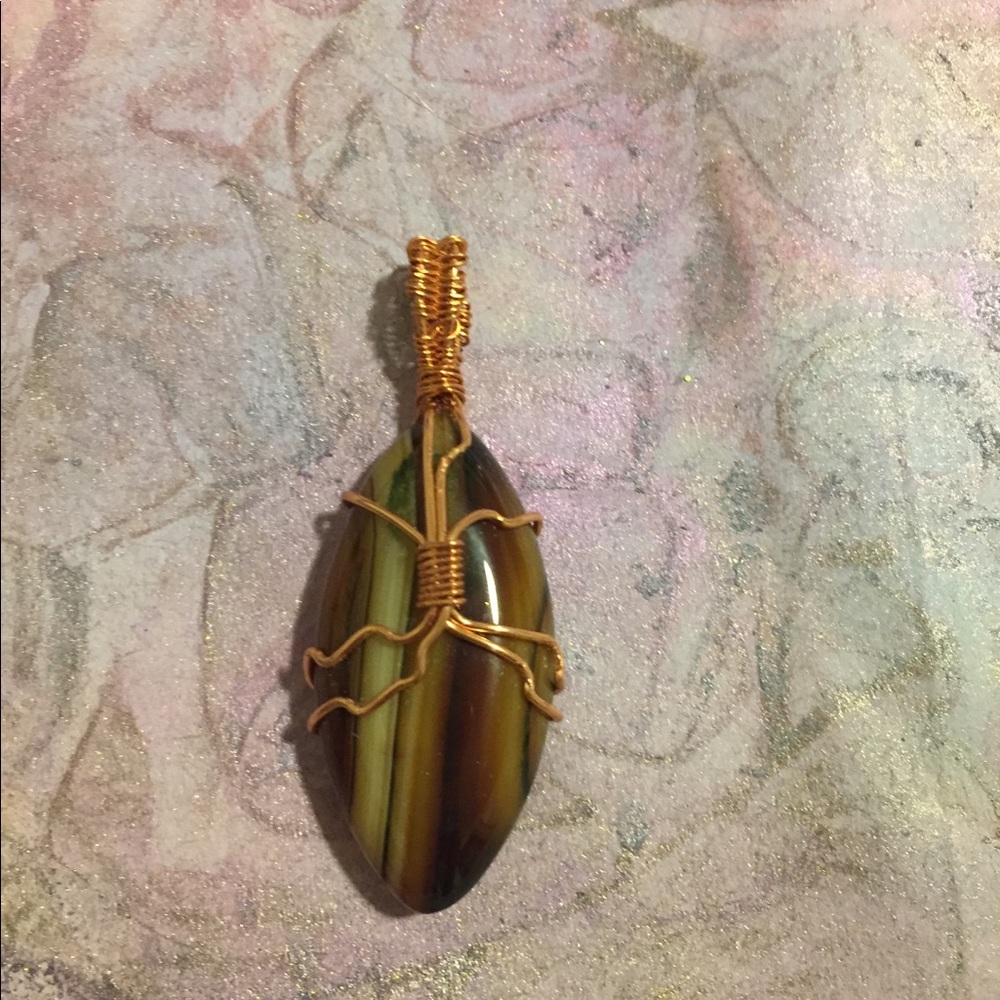 Wire Wrapped stone